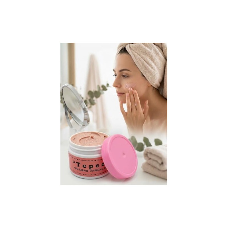 Crema de Tepezcohuite Elimina Barros, Espinillas, Acne, Paño Negro y