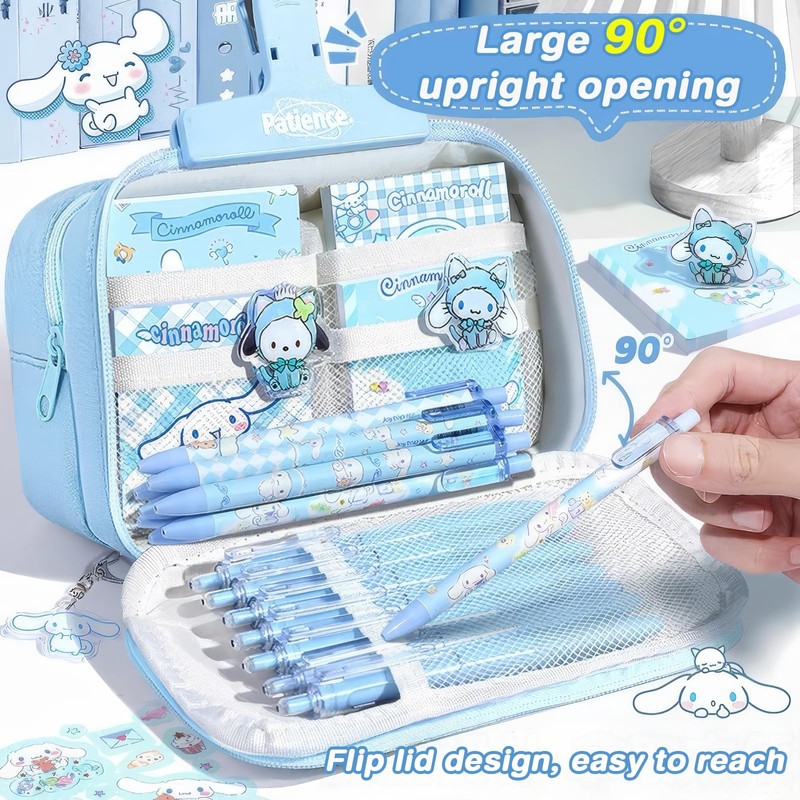 OPPZZIT Gel Pens Set, 23 Pieces Aesthetic Stationery Set with