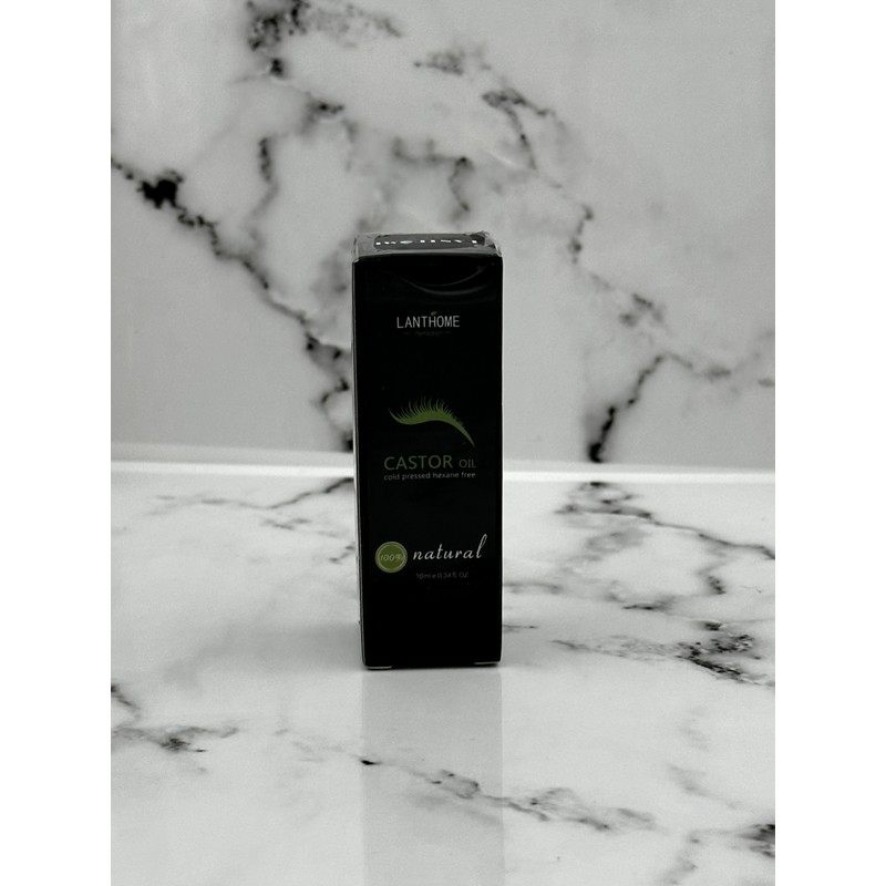 Lanthome 3 Natural Castor Oil Eyelash Hair Growth Eyebrow Cold