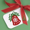 Hying Christmas Bell Bow Cutting Dies for Card Making and