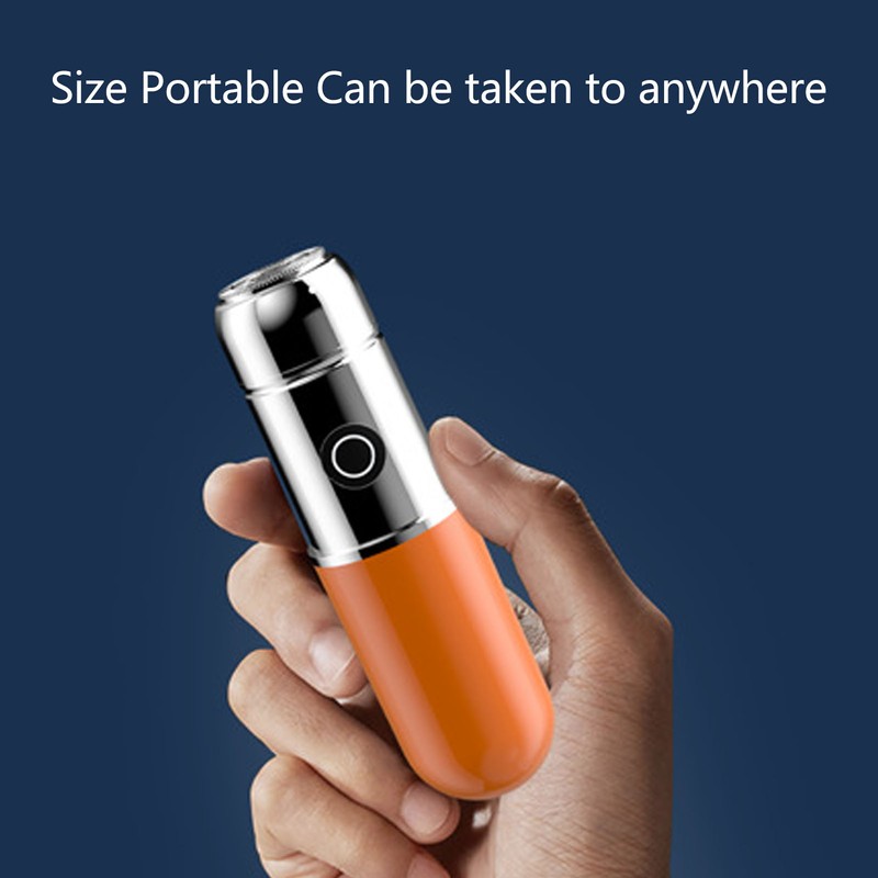 Mini Shaver Waterproof Razor Portable Electric Beard Trimmer Travel Home