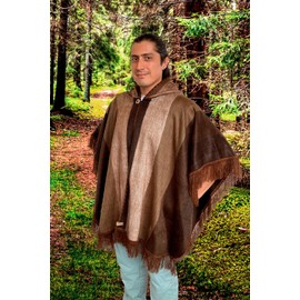 Paku Alpaca poncho clint eastwood western the good shawl trekking yellowstone poncho