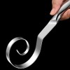 Hevengao Seamless Danish Dough Whisk -10" Stainless Steel Dutch Bread