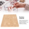 Bracelet Bead Board Jewelry Making Bracelet Measurement Board Bamboo Beading