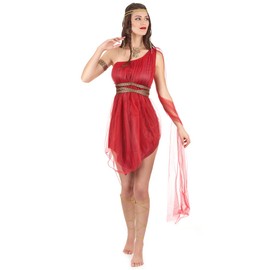 California Costumes Women's Ruby Goddess Adult, Red, X-Small