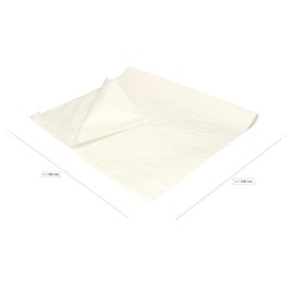 KOTARBAU® Set of 10 Polypropylene Fabric Bags 65 x 105 cm 50 kg Heavy Duty Fabric Bag White