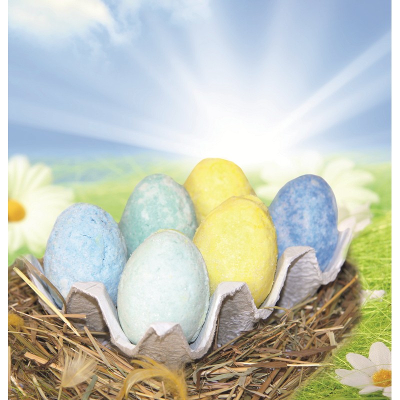 CREARTEC Bath Eggs Set / Creative Set "Foaming" - for