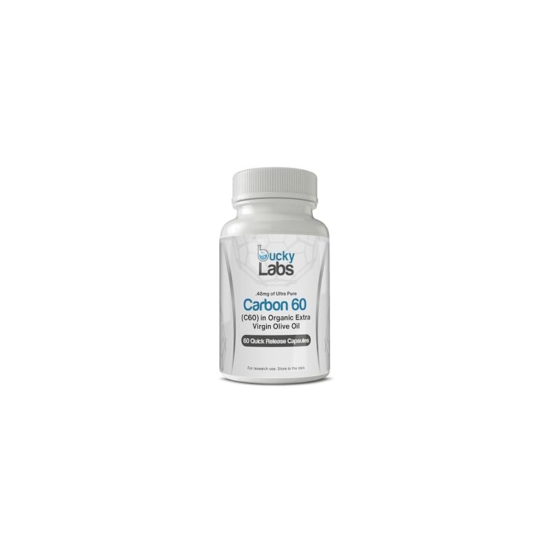 HealthSpan Plus Labs Carbon 60 in Olive Oil Capsules