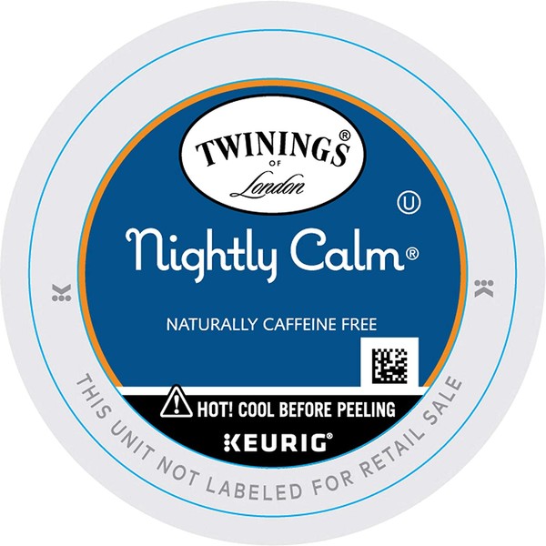 Twinings of London Nightly Calm Tea K-Cups for Keurig, 72 Count