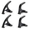 TRIPLE DEER Gun Rack Wall Mount Gun Storage with Felt,