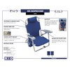 Rio Beach Kid's 5-Position Lay Flat Backpack Folding Beach Chair,