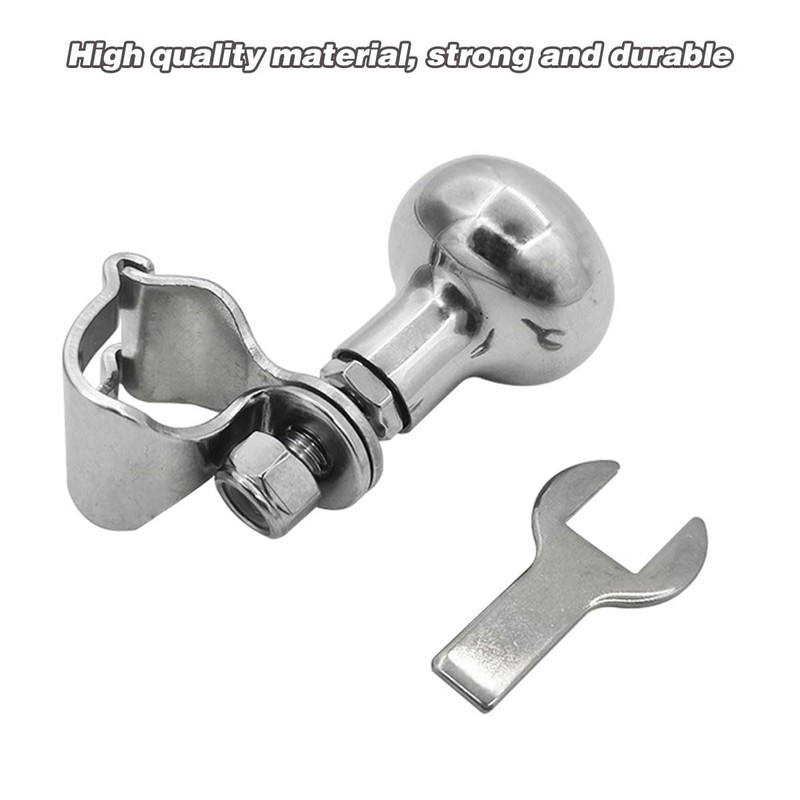 AIMALL Marine Steering Wheel Power Ball – 316 Stainless Steel