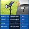 WELALO Solar Spot Lights Outdoor Waterproof IP65, 10 Pack 4