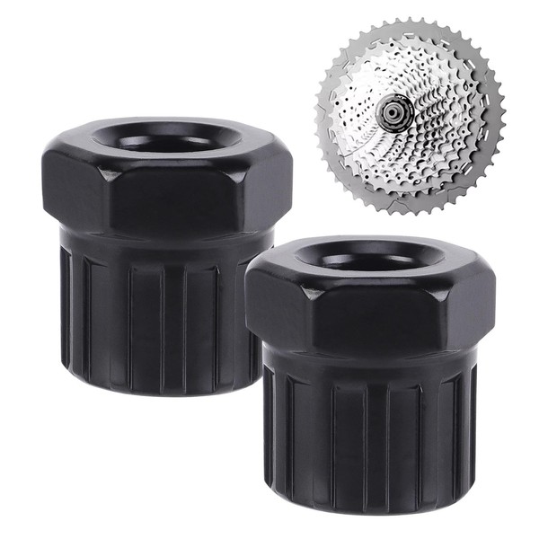 Polartreehome Pack of 2 Bicycle Cassette Tool, Sprocket Puller Accessories