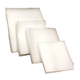 UBOXES 7"x11-7/8" Foam Pouches for Glasses (25 Pack) Protect Dishes