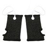 2pcs Conductive Wristband Reduce Pain Swelling Silver Fiber Elastic for