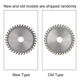 Hoja de Sierra Circular de 85mm 36 Dientes TCT Aleación Material Sierra de Corte Rueda de Corte Disco de Carpintería Multifunción para Sierras Circulares Eléctricas (85x15x36T)