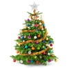 Toyvian Christmas Tree Topper Star,Christmas Decorations Lighted Wire Xmas Tree
