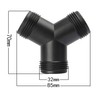 EXLECO Y-Distributor for Pond Hose Y-Manifold Stepped Spout 20/25mm (3/4"1")
