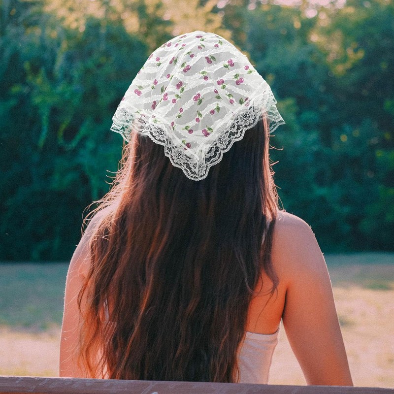 Cute Lace Crochet Flower Hair Headbands for Women Hair-Styling and