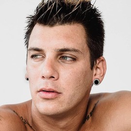 Silvora S925 Silver Stud Earrings Unisex Black Onyx Stud Earrings Vintage Viking Rune Sign Black Agate Earrings Round Black Zircon Stud Earrings in Silver for Men and Women, Silver, No Gemstone