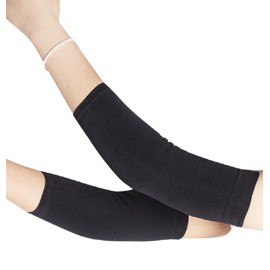 Multi functional elbow, wrist, knee, and arm protection, warm joints for men and women in autumn and winter (Black, One size)