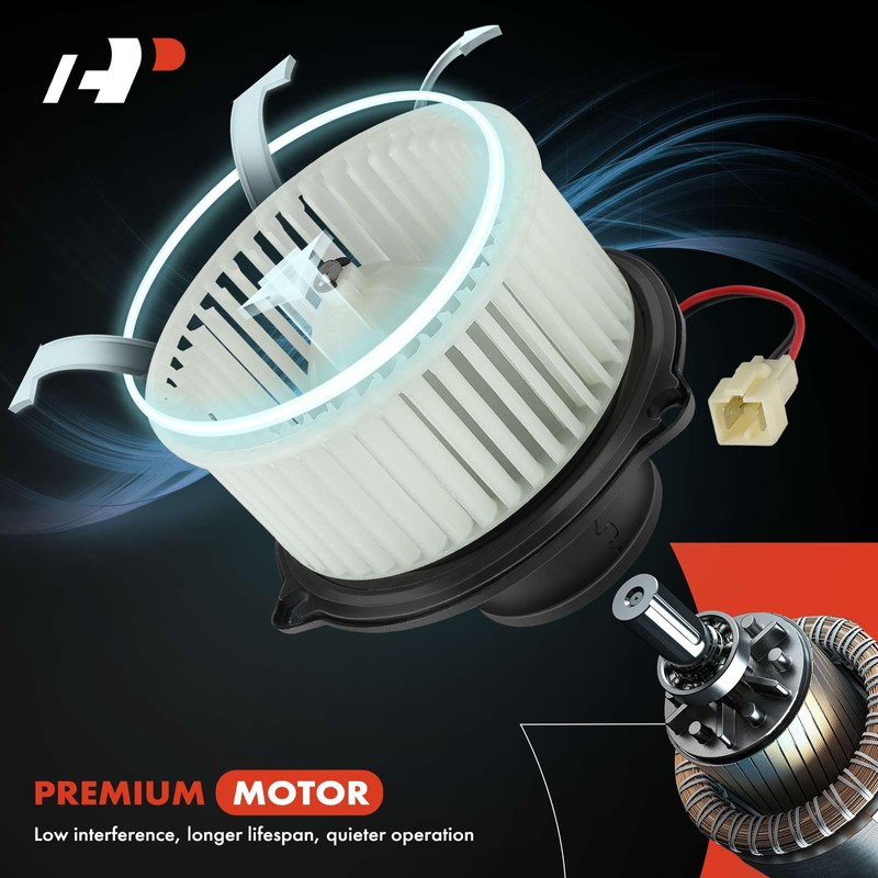 A-Premium HVAC A/C Heater Blower Motor with Fan Cage Replacement