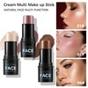 Pack of 3 Contour Highlighter Blush Sticks - Long Lasting