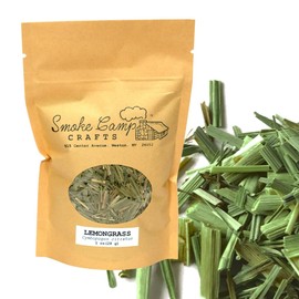 Smoke Camp Crafts Lemongrass (Cymbopogon citratus) Dried Herb, 1 oz for Tea