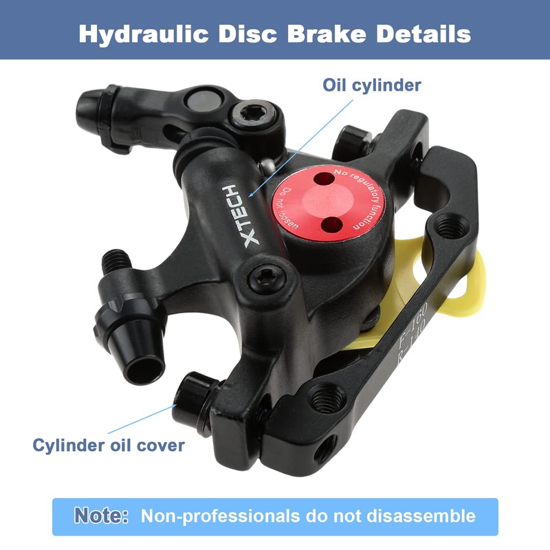PETCHOR HB-100 Line Pulling Hydraulic Disc Brake Calipers，Mechanical Disc Brakes