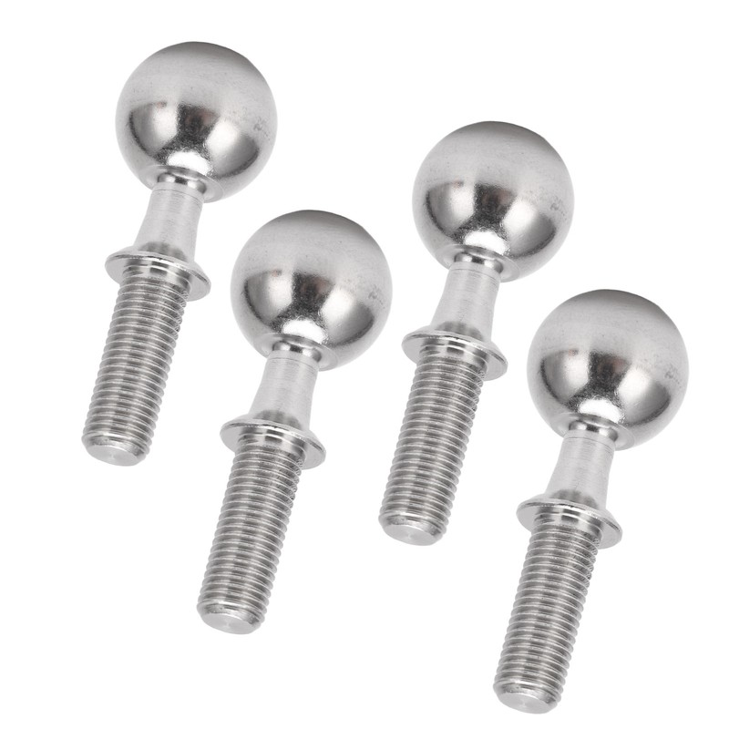4Pcs Pivot Ball Stainless Steel Ball Head Screw for ARRMA