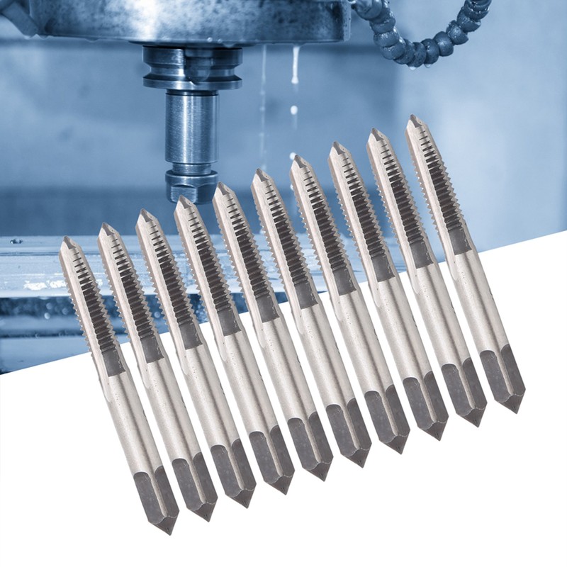 Metric Tap Carbon Steel Manual Straight Flute Screw Thread Industrial