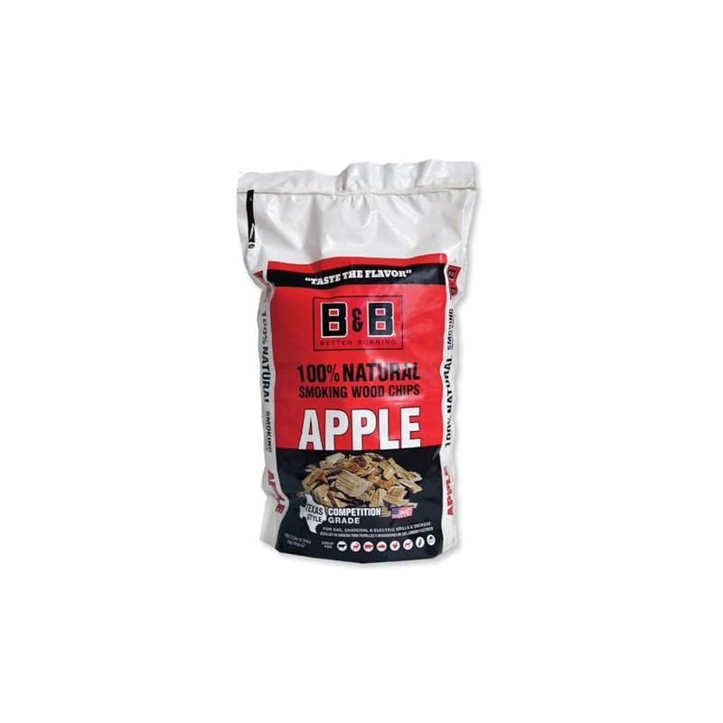 B&B Charcoal Wood CHIP Apple 180 CUIN
