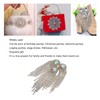 Rhinestone Tassel Shoulder Epaulet Decorative Shoulder Board Badge DIY Exquisite