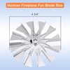 Criditpid Replacement 3-21-08639 Combustion Blower Motor for Harman Accentra Insert,