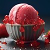 J WAY Bursting Popping Strawberry Boba Pearls, Strawberry Syrup, Non-Dairy,