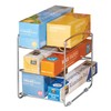 iDesign Classico Kitchen Organizer Rack for Aluminum Foil, Sandwich Bags,