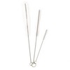 Mini Multi-purpose 3-Piece Fine Brush Set Straw Brush 4ea
