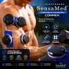 8 Electrodos Parches Pads 5x5 Snap Compatible Con Compex Color
