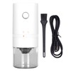 Coffee Grinder Portable Small Electric Rechargeable Household Automatic Coffee GrinderWhite