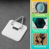 KornaDoz 20 Pack Invisible Adhesive Plate Hangers, Vertical Wall Holders