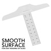 SWYSGS 12 Inch / 30 cm Junior T Square Plastic
