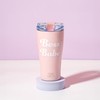 Paris Hilton Boss Babe Tumbler, Insulated Water Bottle with Leak-Proof,