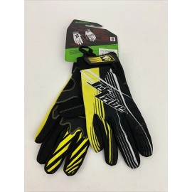 Jettribe GP-30 PWC Performance Race Gloves Spike Black Yellow Size Medium NWT