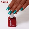 Glitter Gel Polish, Turquoise Blue Pearl Glitter Nail Gel Polish