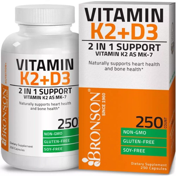 Bronson Vitamina K2 +d3 Bronson