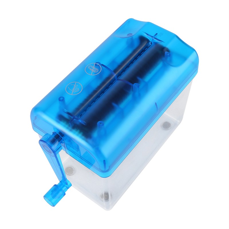 A6 Portable Mini Manual Paper Cut Shredder for Office Home