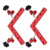 2 Pack Corner Clamps for Woodworking, Right Angle Clamp Positioning