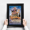 HWC Trading John Goodman Rick Moranis The Flintstones A3 Framed