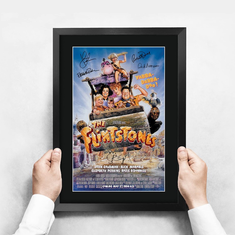 HWC Trading John Goodman Rick Moranis The Flintstones A3 Framed